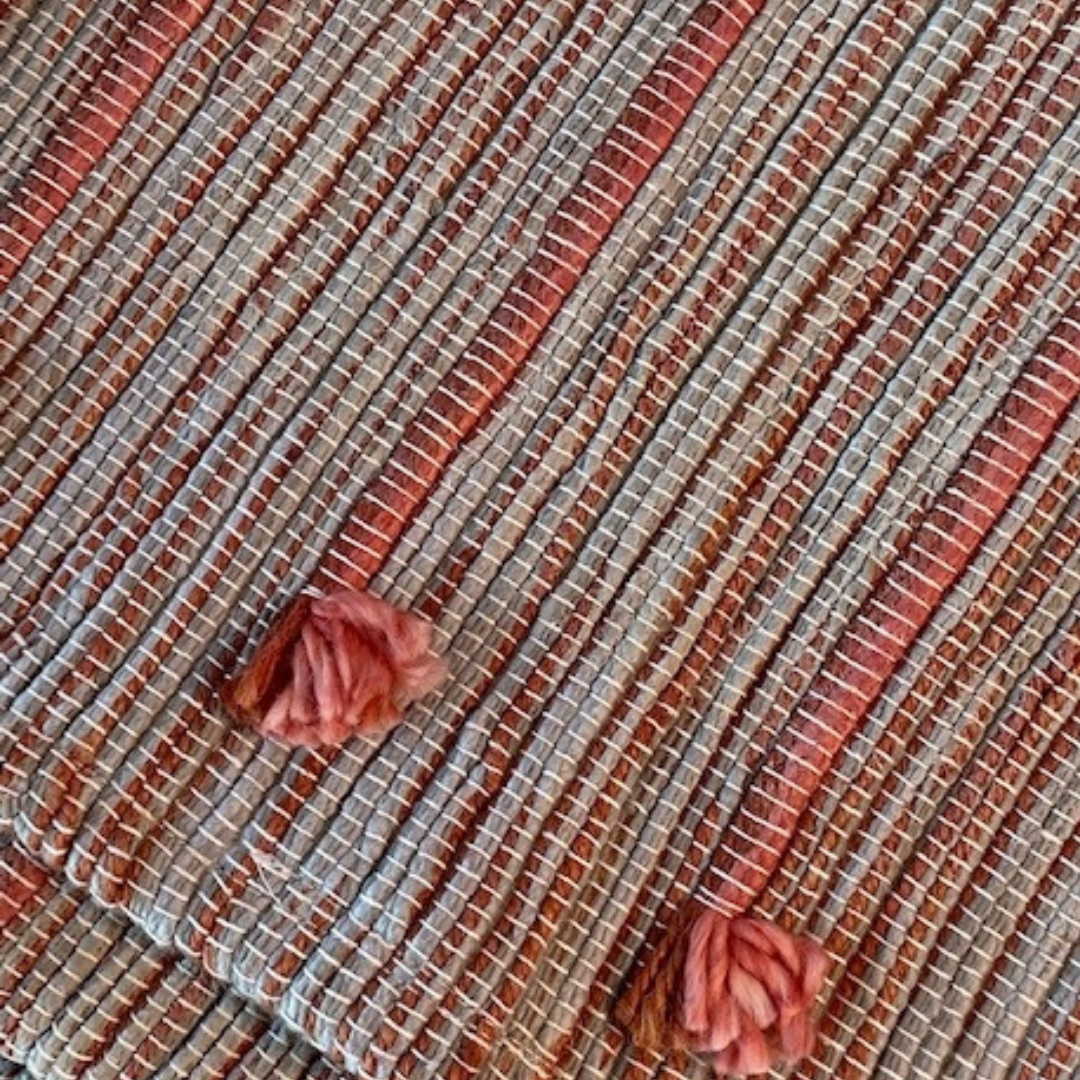 Organic Cotton Hand Loomed Ayurvedic Yoga Mat-Yoga Mat-Anjali Generation