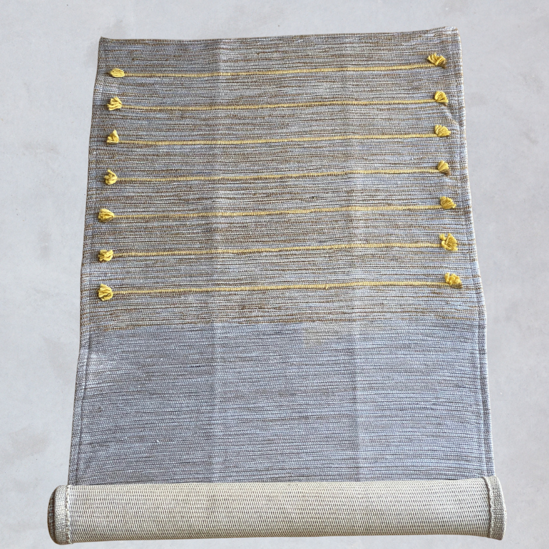 Organic Cotton Hand Loomed Ayurvedic Yoga Mat-Yoga Mat-Anjali Generation
