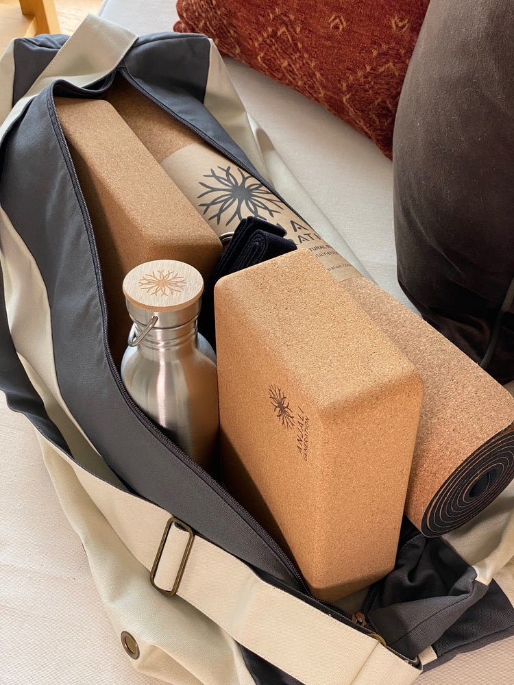 Anjali Generation Extra Large Yoga Mat and Kit Bag, Heavy Duty Organic Cotton-Extra Large Yoga Kit Bag-Anjali Generation