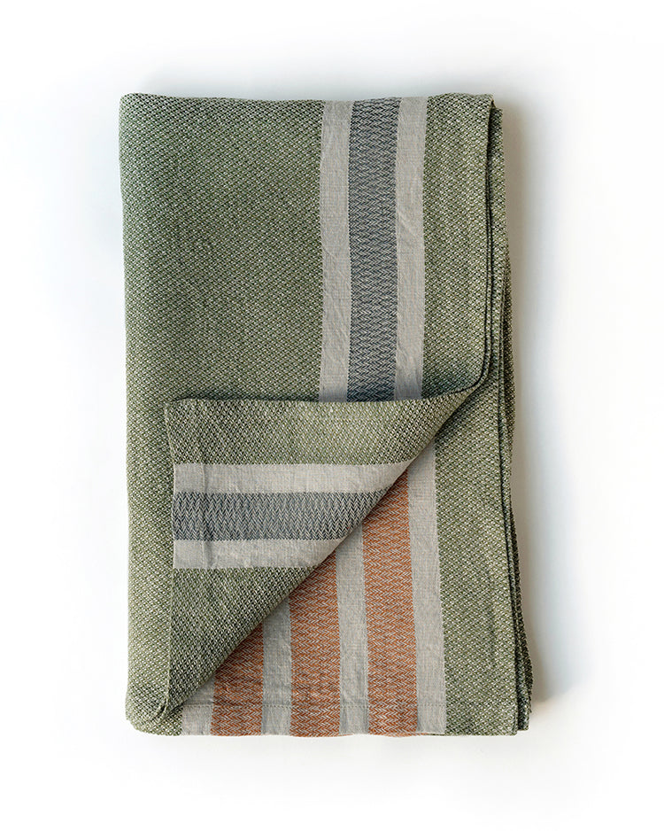 Extra Large Pure Linen Towel-Towels-Anjali Generation
