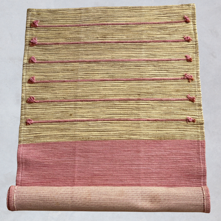 Organic Cotton Hand Loomed Ayurvedic Yoga Mat-Yoga Mat-Anjali Generation