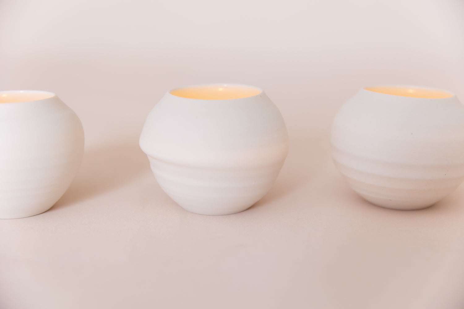 Porcelain Tea Light Holder Set-Candles-Anjali Generation