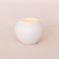 Porcelain Tea Light Holder-Candle Holders-Anjali Generation