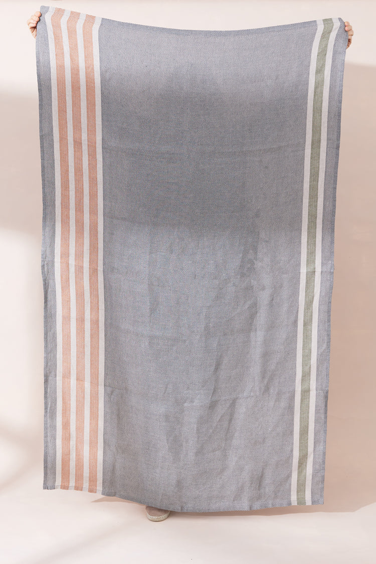 Extra Large Pure Linen Towel-Towels-Anjali Generation