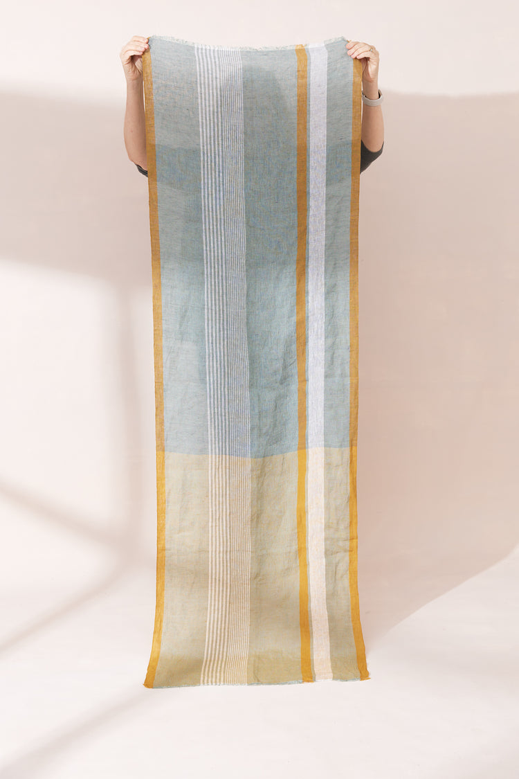 One of a Kind Linen Scarves-Scarves-Anjali Generation