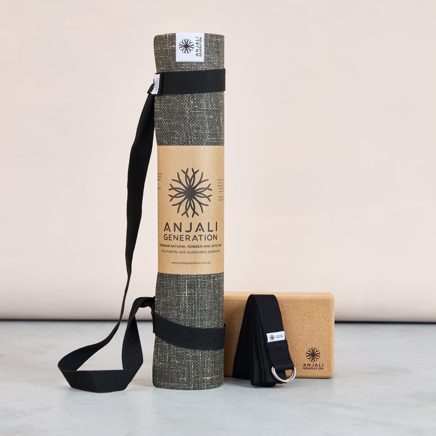 The Anjali Yoga Starter Pack (Jute)-Yoga Package-Anjali Generation