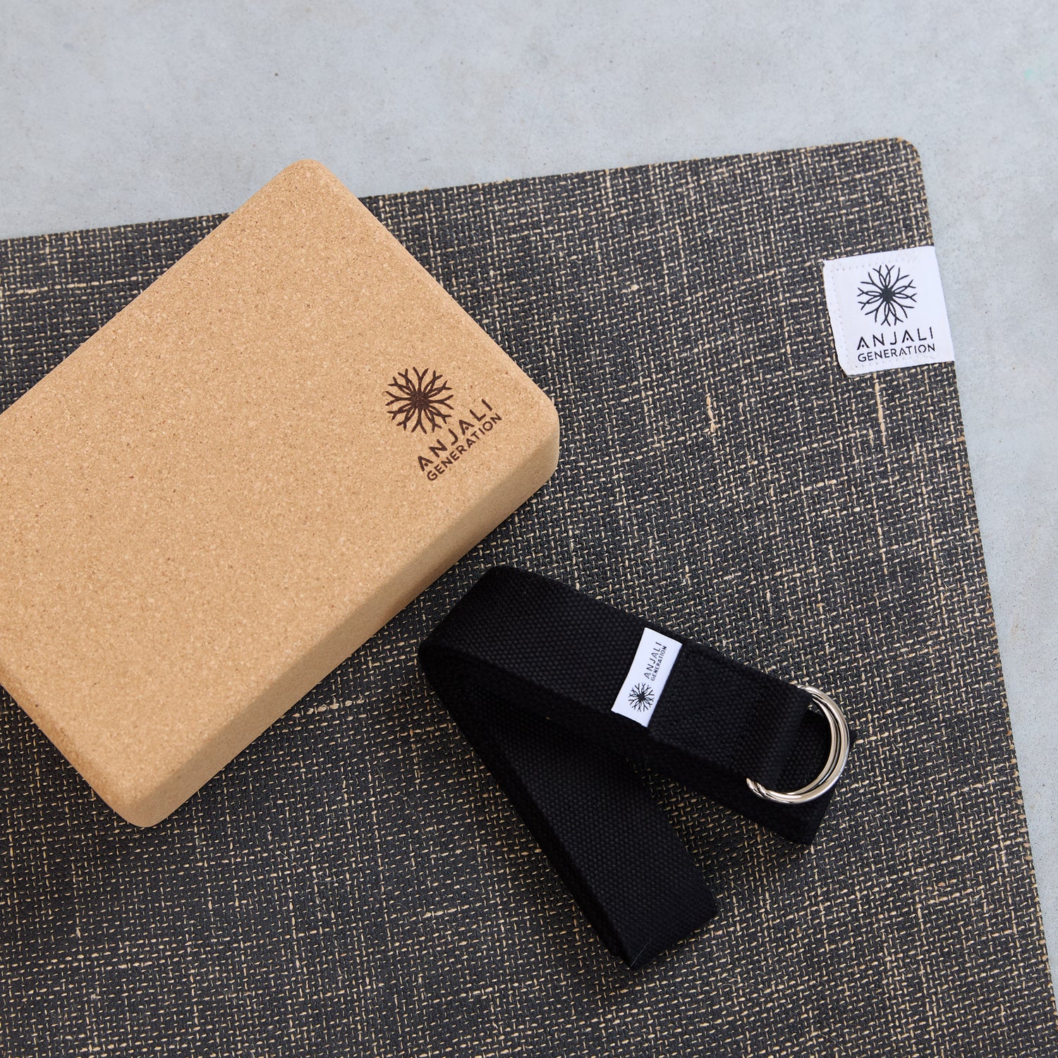 The Anjali Yoga Starter Pack (Jute)-Yoga Package-Anjali Generation