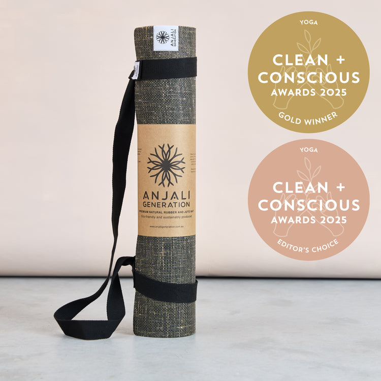Anjali High Performance Jute Yoga Mat-Yoga Mat-Anjali Generation