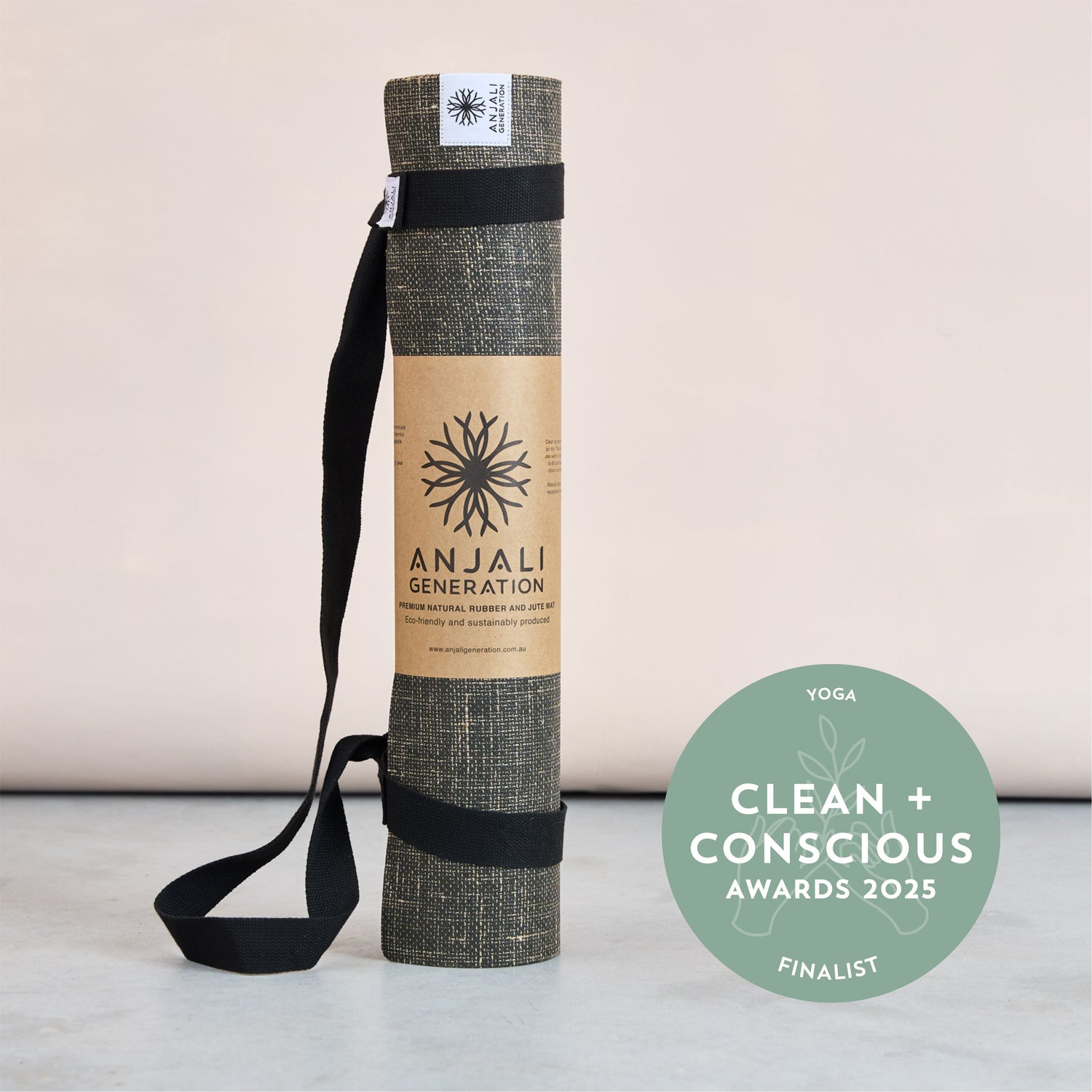 Anjali High Performance Jute Yoga Mat-Yoga Mat-Anjali Generation