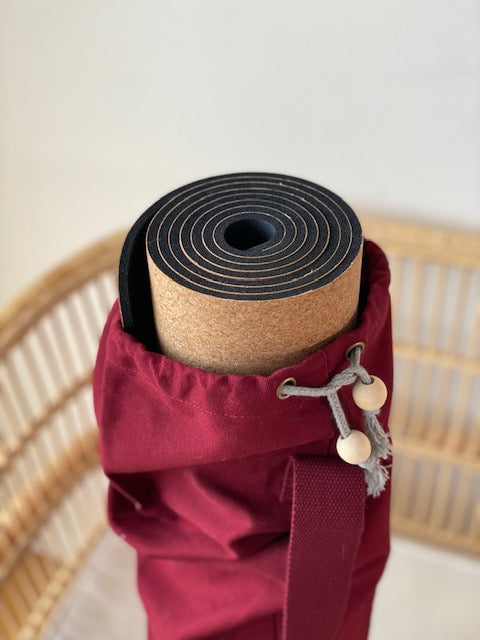 Anjali Generation Yoga Mat Bag, Organic Cotton, Heavy Duty-Yoga Mat Bag-Anjali Generation